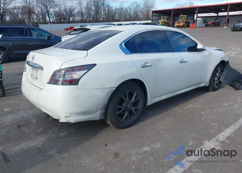 2014 Nissan Maxima 3.5 S z USA, uszkodzony, nr VIN 1N4AA5AP7EC438374